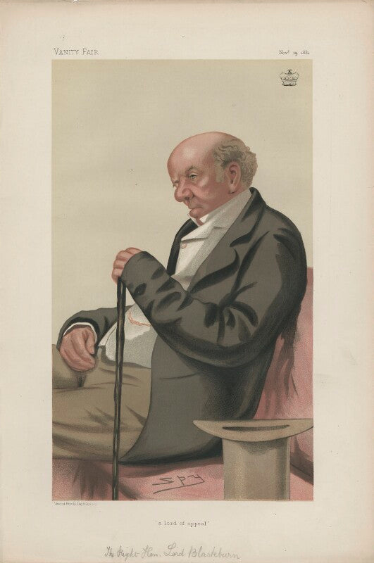 Colin blackburn, baron blackburn of killearn ('statesmen. no. 381.') npg d44040