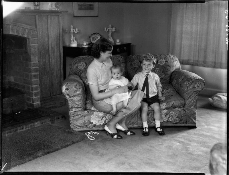 Patricia erskine (née norbury); niall stuart erskine; duncan fitzgerald erskine npg x154148