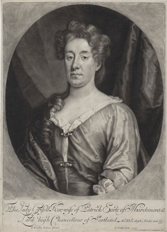Grizel hume (née ker), countess of marchmont npg d31350