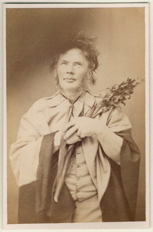 'as a saint' (richard cockle lucas) npg ax23433