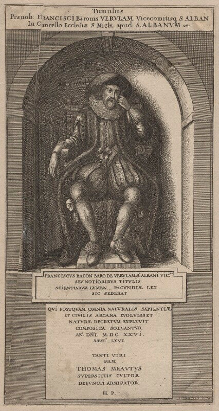 Francis bacon, 1st viscount st alban npg d7966