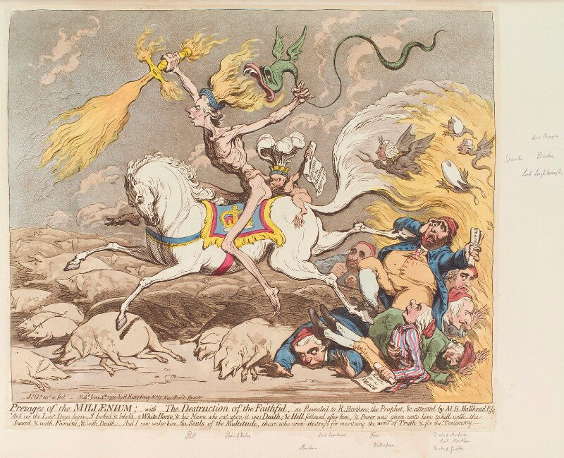 'presages of the millenium' npg d12528