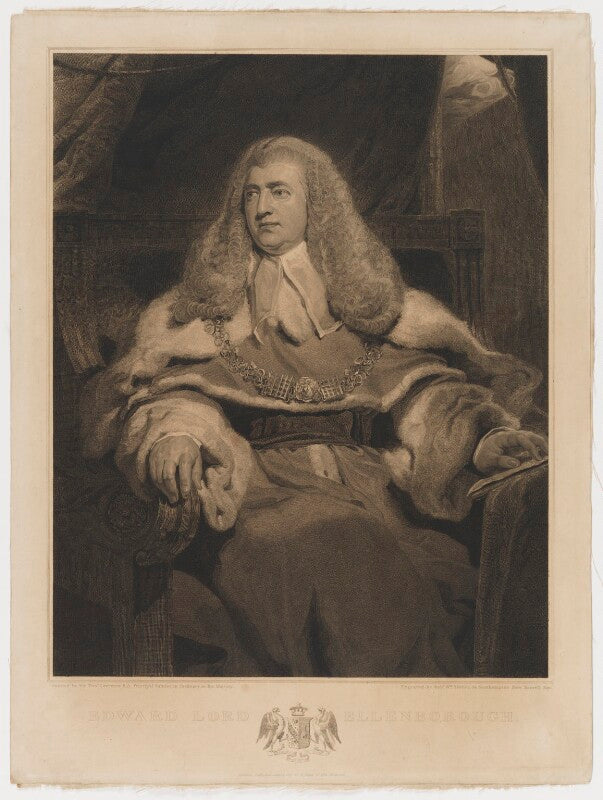 Edward law, 1st baron ellenborough npg d36144