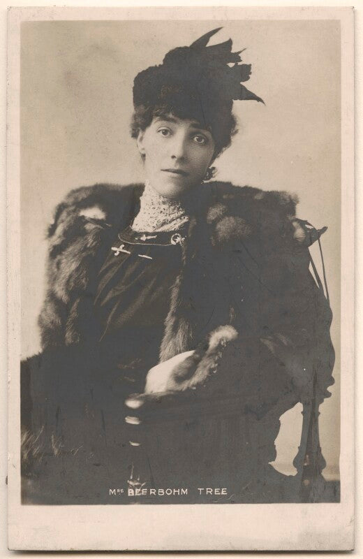 Maud (née holt), lady beerbohm tree npg x27044