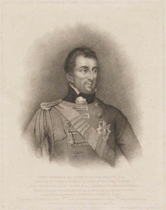 Arthur wellesley, 1st duke of wellington npg d37588
