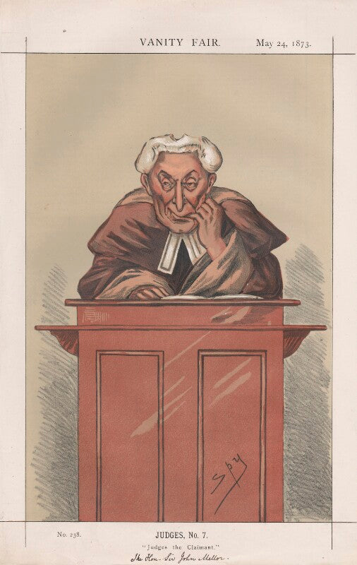 Sir john mellor ('judges, no. 7.') npg d43589