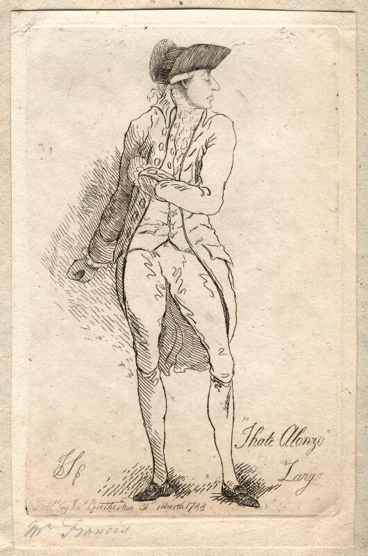 Sir philip francis ('i hate alonzo zanga') npg d9754