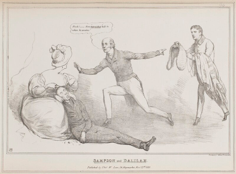 Sampson and dalilah npg d41029