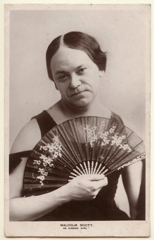 Malcolm scott as gibson girl npg ax160091