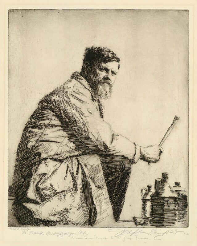 Sir frank brangwyn npg d833