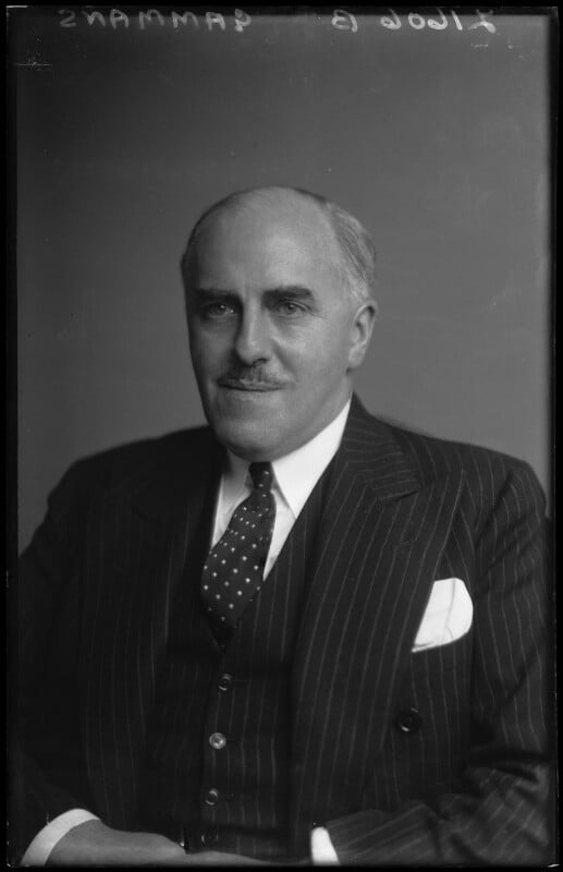 Sir (leonard) david gammans, 1st bt npg x169684