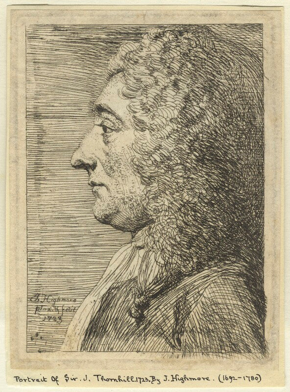 Unknown sitter formerly called sir james thornhill npg d2944