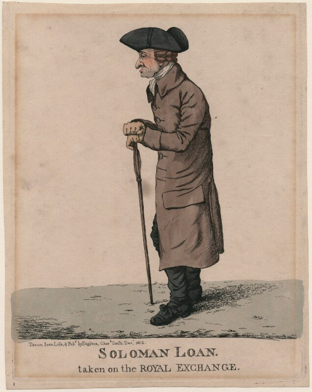 Solomon loan. taken on the royal exchange npg d47148