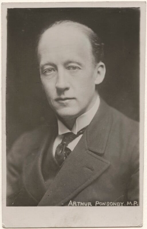 Arthur augustus william harry ponsonby, 1st baron ponsonby npg x198588