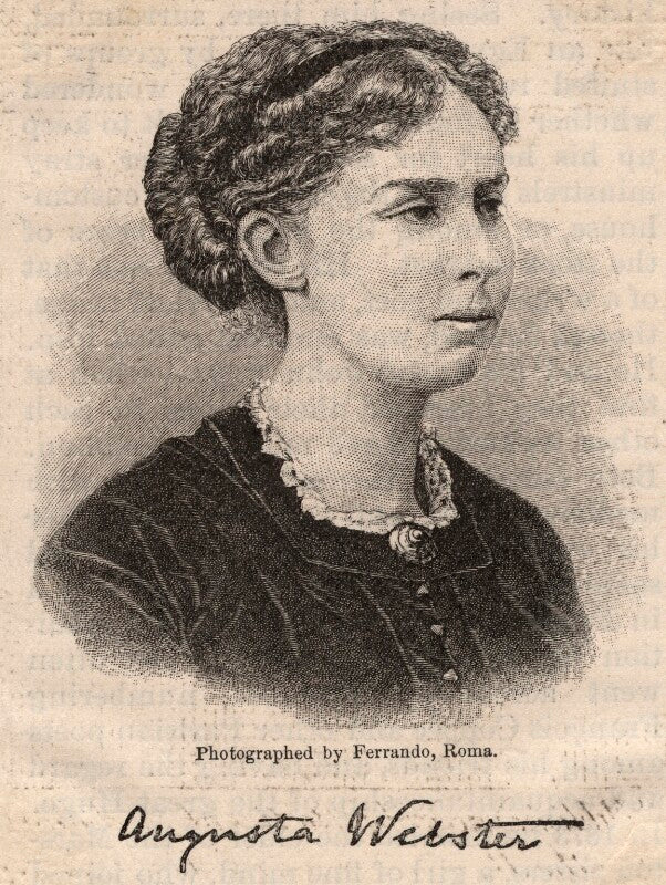 Augusta webster (née davies) npg d13818