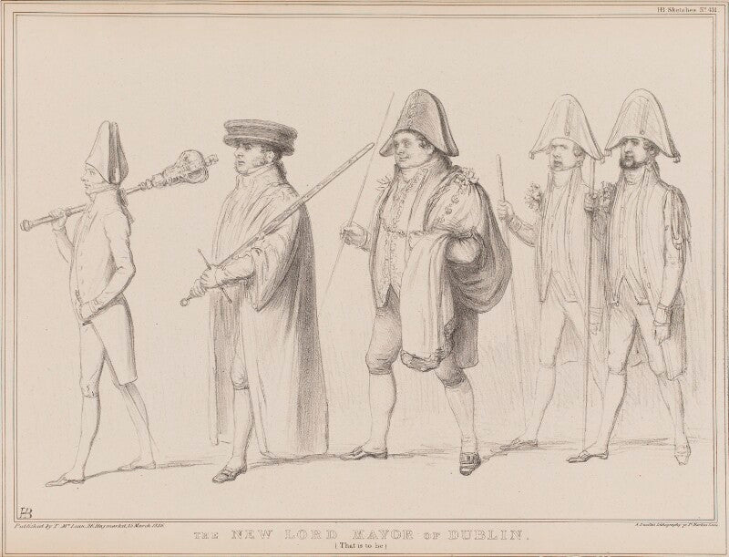 The new lord mayor of dublin (that is to be) npg d41365