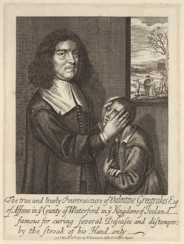 Valentine greatrakes npg d30091