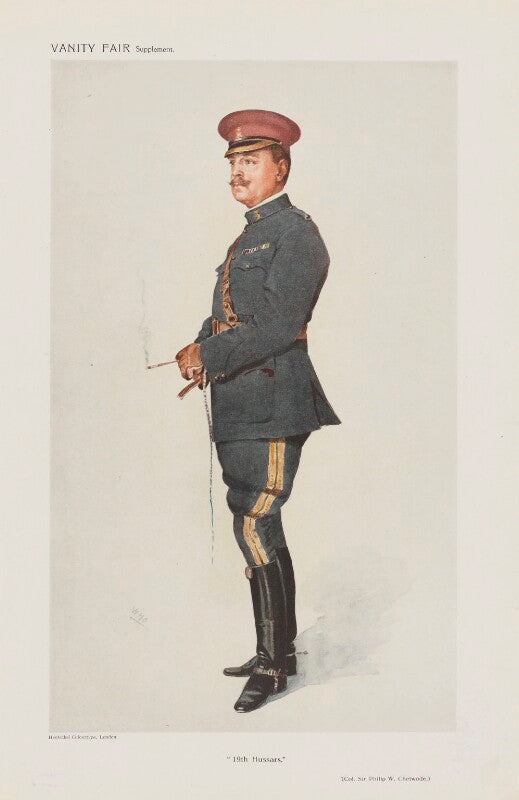 Philip walhouse chetwode, 1st baron chetwode ('men of the day. no. 1257. "19th hussars."') npg d45587