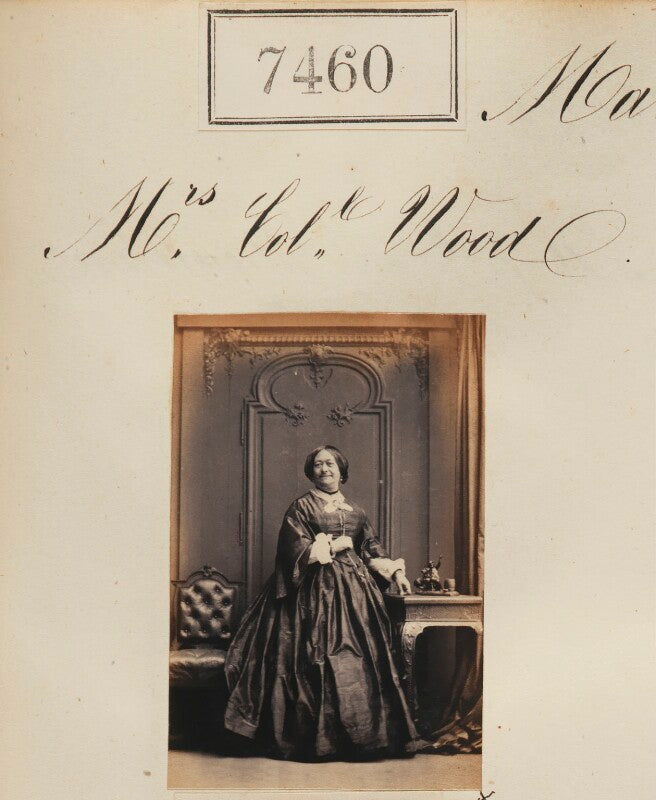 Mrs col. wood npg ax57363