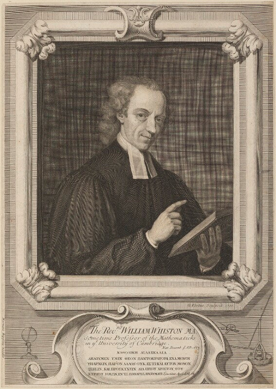 William whiston npg d13950