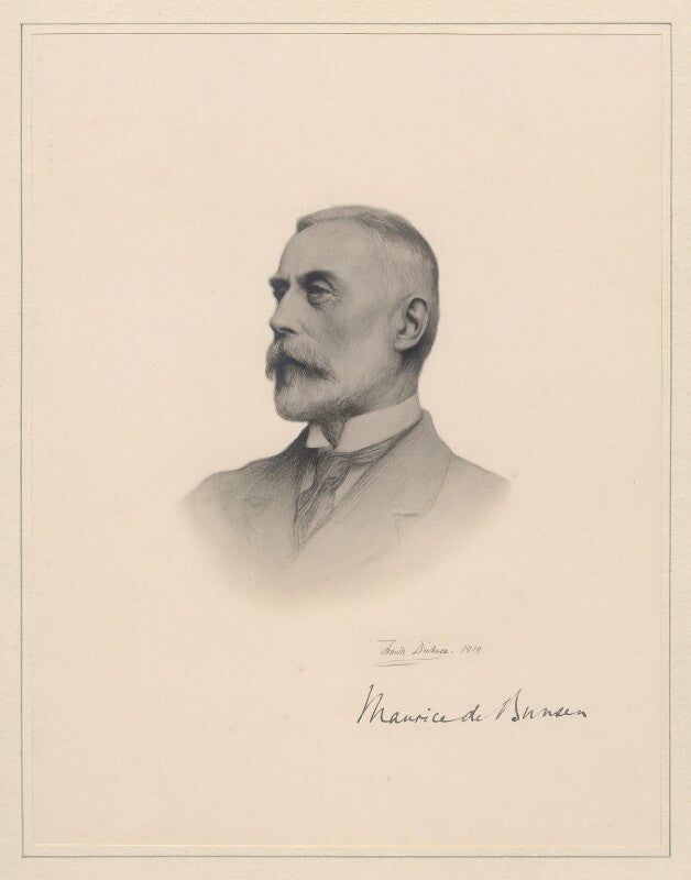 Sir maurice william ernest de bunsen, bt npg d20809