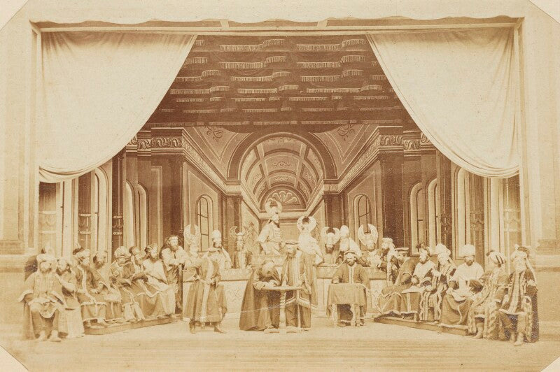 Scene from oberammergau passion play npg p1273(32c)