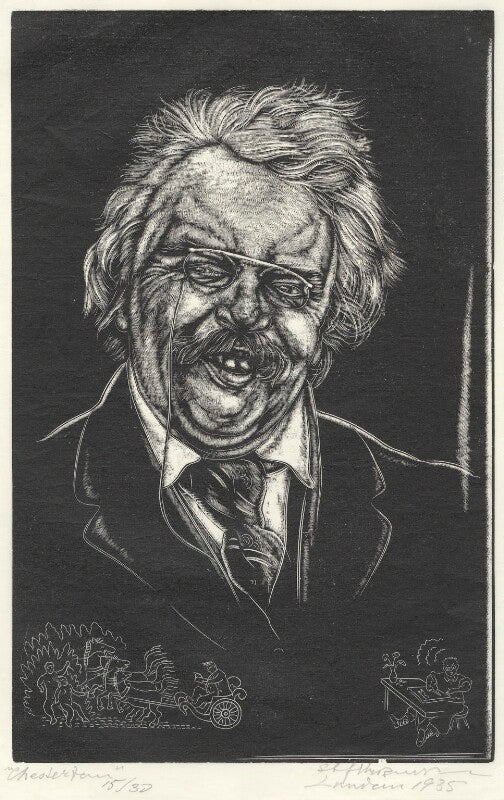 G.k. chesterton npg d4437