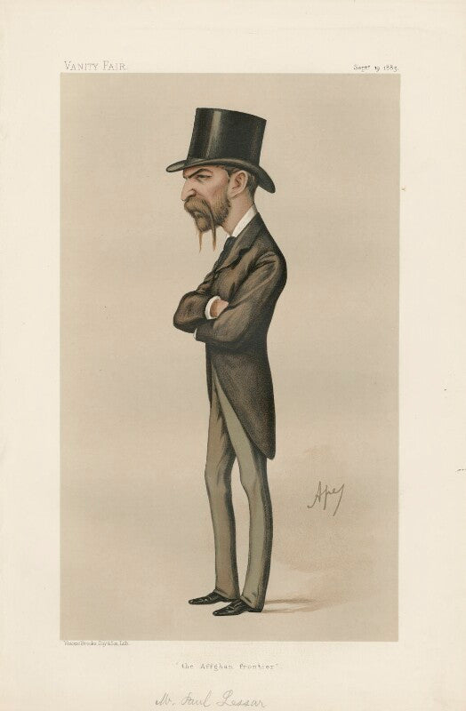 Paul lessar ('men of the day. no. 341.') npg d44244