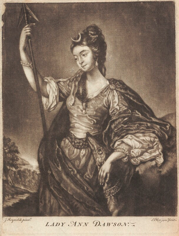 Lady anne dawson (née fermor) npg d1573