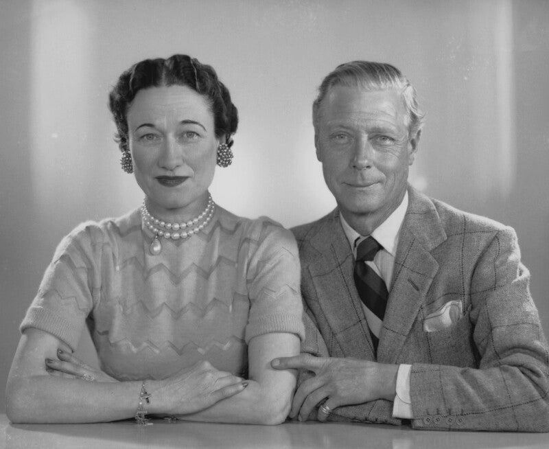 Wallis, duchess of windsor; prince edward, duke of windsor (king edward viii) npg x32651