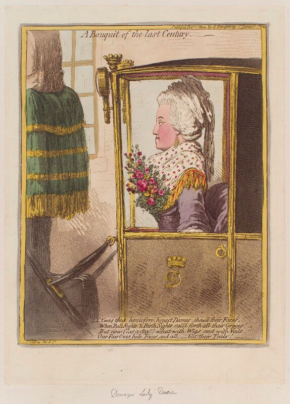 'a bouquèt of the last century' (mary, lady dacre (née fludyer)) npg d12779