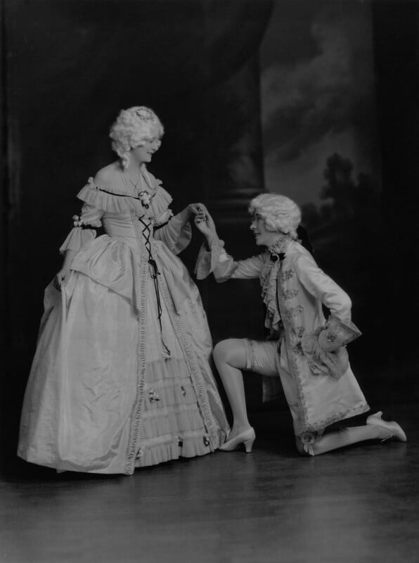 Lady anne maud rhys (née wellesley); (lilian) maud glen (née coats), duchess of wellington npg x69958