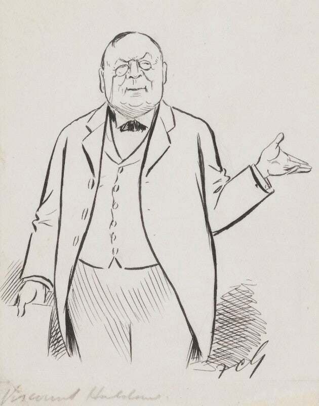 Richard burdon haldane, viscount haldane npg 2840