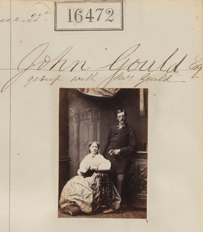 John gould; mrs john gould npg ax64384