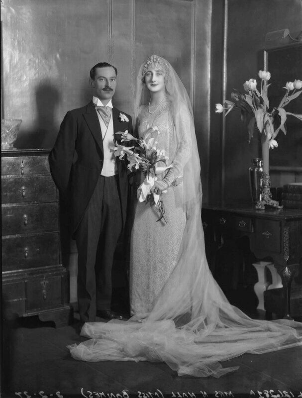 Norman hall; viola florence geraldine hall (née bankes) npg x184593