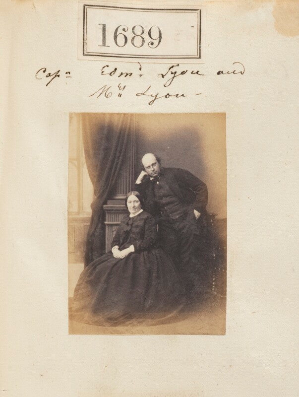 Edmund lyon; mrs lyon npg ax51082