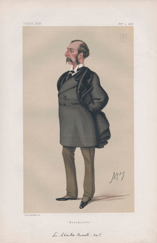 Sir charles russell, 3rd bt ('statesmen. no. 264.') npg d43834