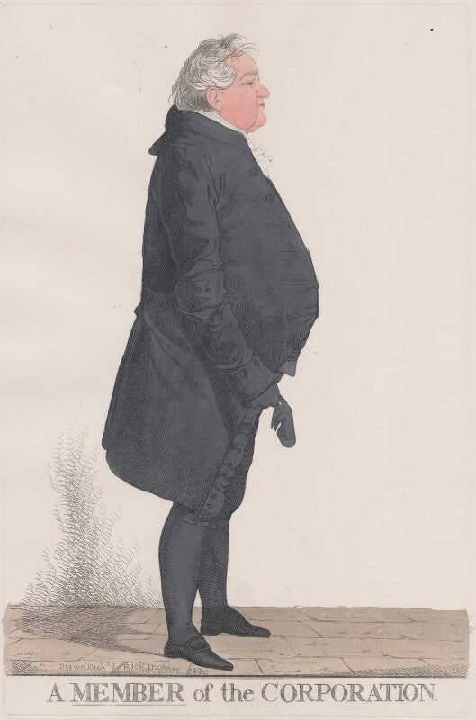 Sir william curtis, 1st bt ('a member of the corporation') npg d13372