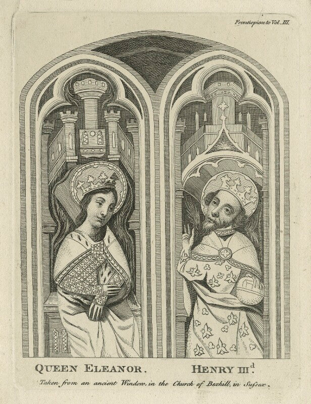 Queen eleanor and king henry iii npg d23653
