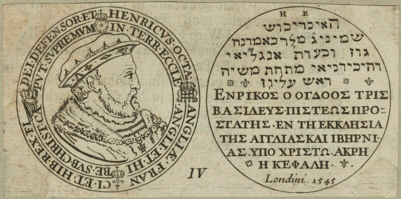 King henry viii npg d24150