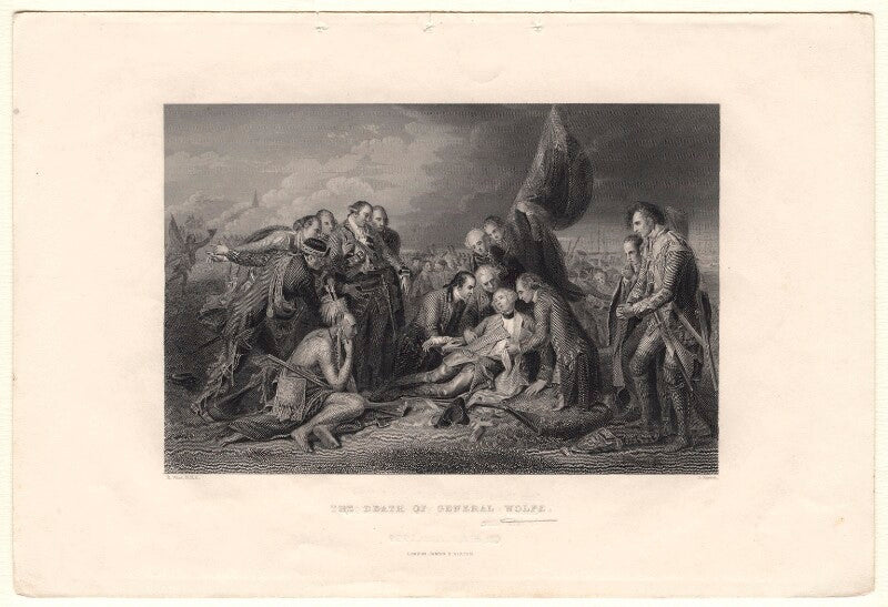 'the death of general wolfe' (james wolfe) npg d8366