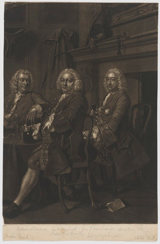 Benn's club (robert alsop; william benn; john blashford) npg d1517