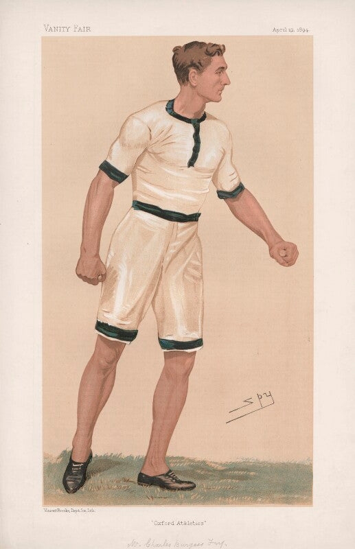 Charles burgess fry ('men of the day. no. 584.') npg d44695