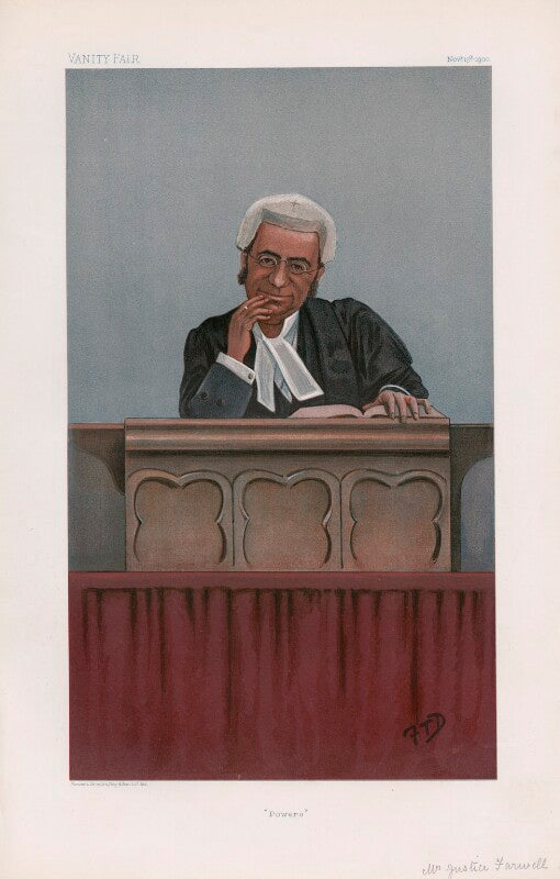 Sir george farwell ('judges. no. 58.') npg d45039