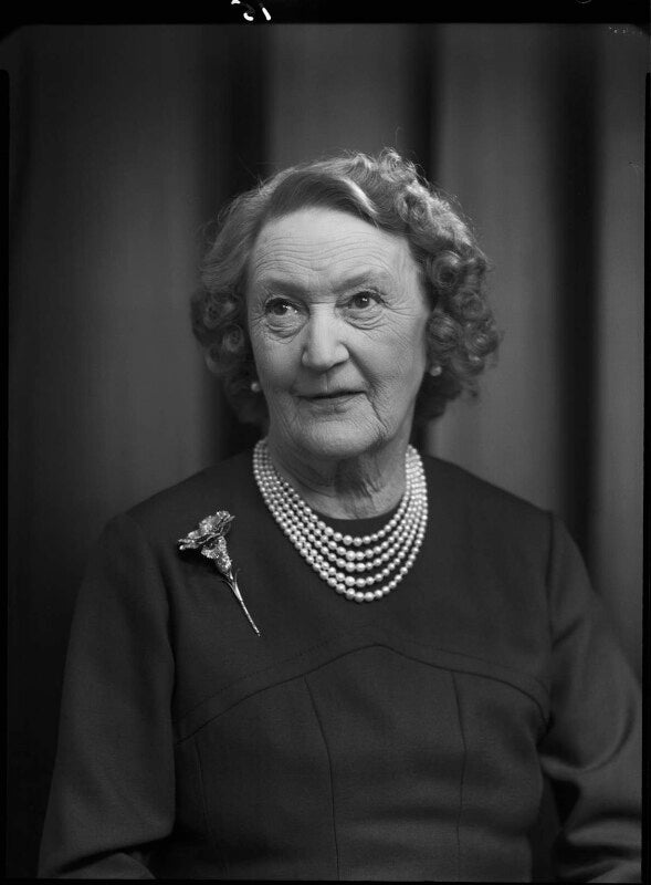 Myra alice (née newton), lady fox npg x173857