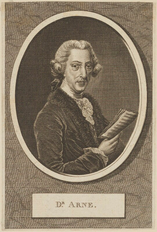 Thomas augustine arne npg d13867