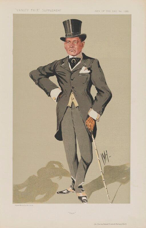 Sir charles edward cradock hartopp, 5th bt ('men of the day. no. 1323. "topps."') npg d45654