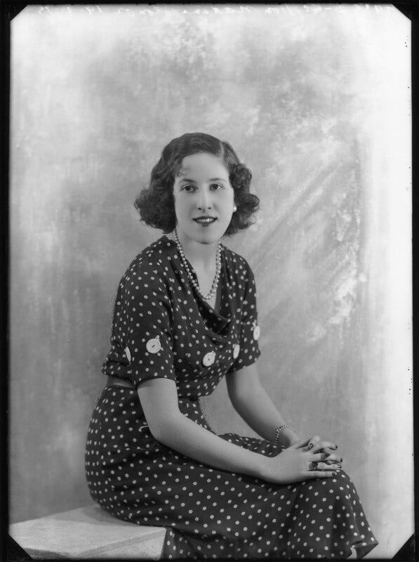 Hon. (pamela sophia) nadine pepys (née stonor) npg x179193