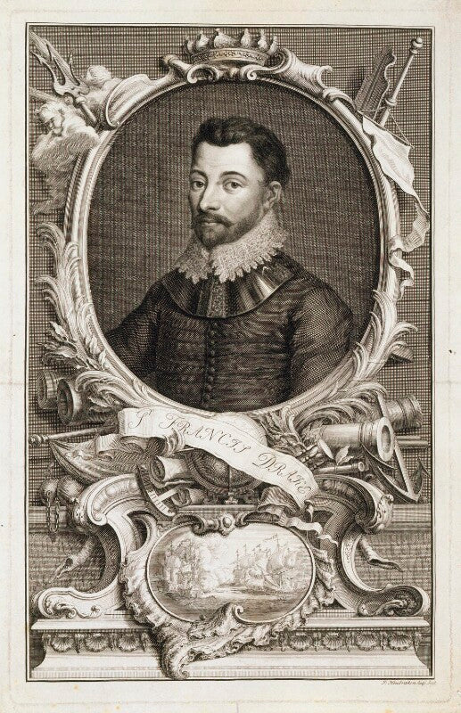Sir francis drake npg d20289