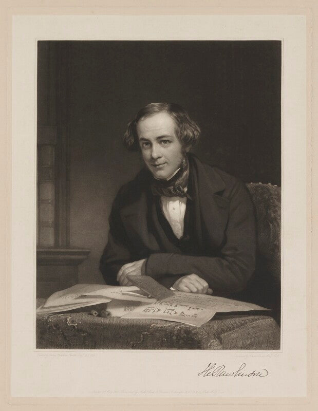 Sir henry creswicke rawlinson, 1st bt npg d39217